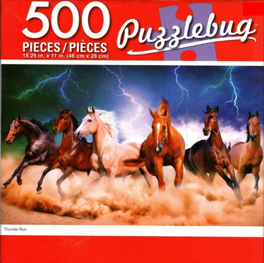 Thunder Run - 500 Pieces Jigsaw Puzzle