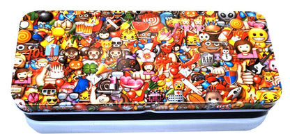 Emoji - Metal Tin Case Pencil Box Storage