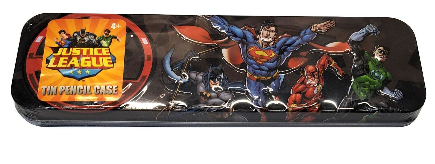 DC Comics - Metal Tin Case Pencil Box Storage