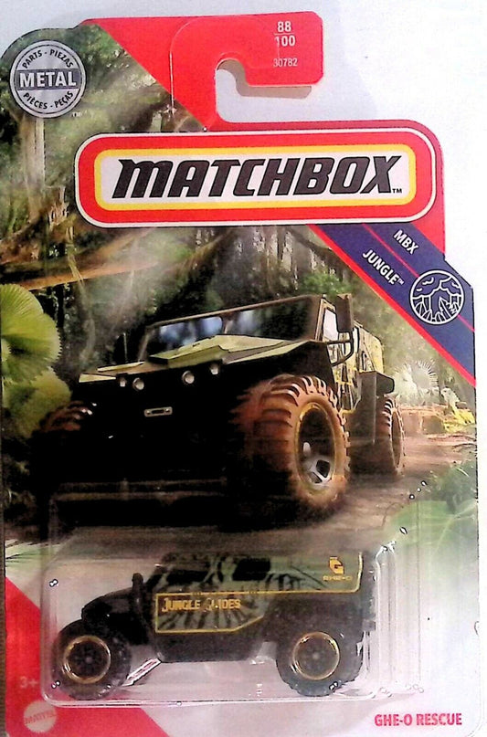 2020 Matchbox Ghe-O Rescue #88/100 [Green] MBX Jungle