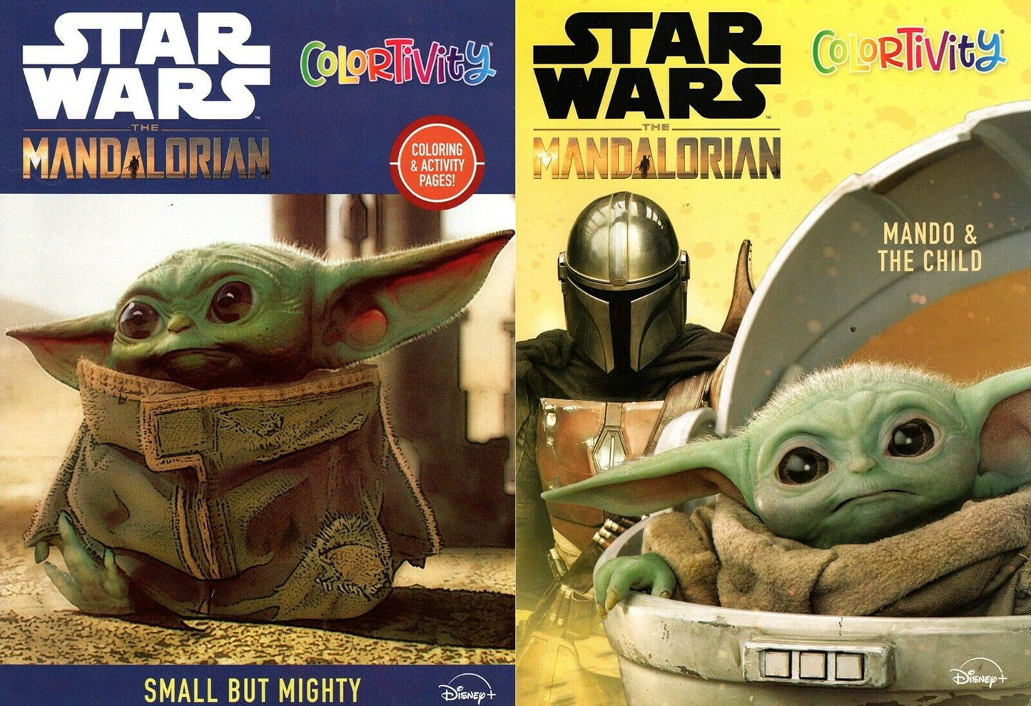 Star Wars - Coloring & Activity Books - Mando & The Child, Small But Mighty Set