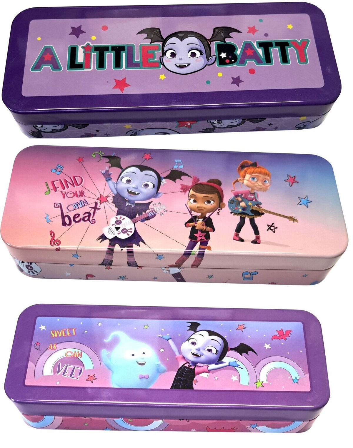 Vampirina - Metal Tin Case Pencil Box Storage