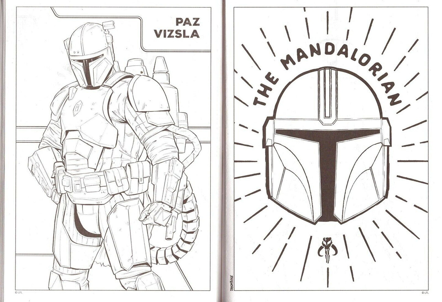 Star Wars - Coloring & Activity Books - Mando & The Child, Small But Mighty Set