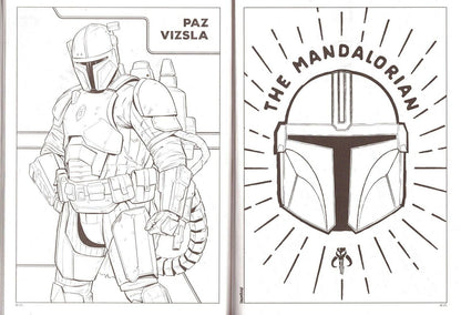 Star Wars - Coloring & Activity Books - Mando & The Child, Small But Mighty Set
