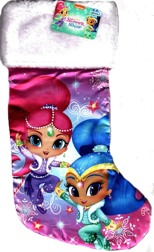 Nickelodeon Shimmer & Shine - 18" Full Printed Satin Christmas Stocking