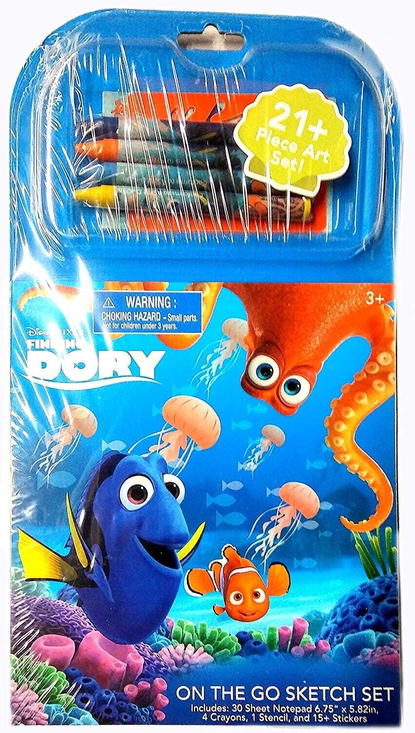 Disney Pixar - Finding Dory On The Go Sketch Set