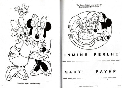 Trolls - Spring Time! &Mickey and the Roadster Racers Coloring & Activity Book