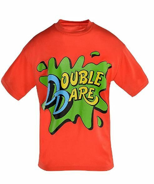 Nickelodeon Red Double Dare Halloween Costume Accessory Kit for Adults Standard