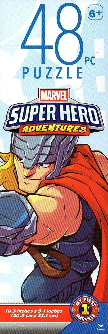 Marvel Super Hero Adventures - 48 Pieces Jigsaw Puzzle v1