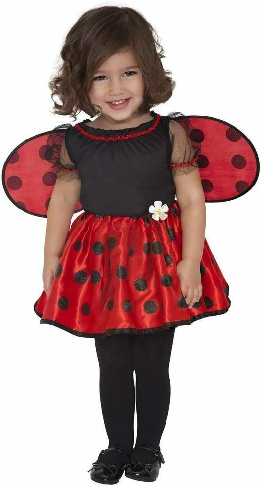 Little Ladybug Animal Insect Cute Fancy Dress Up Halloween Baby Child Costume