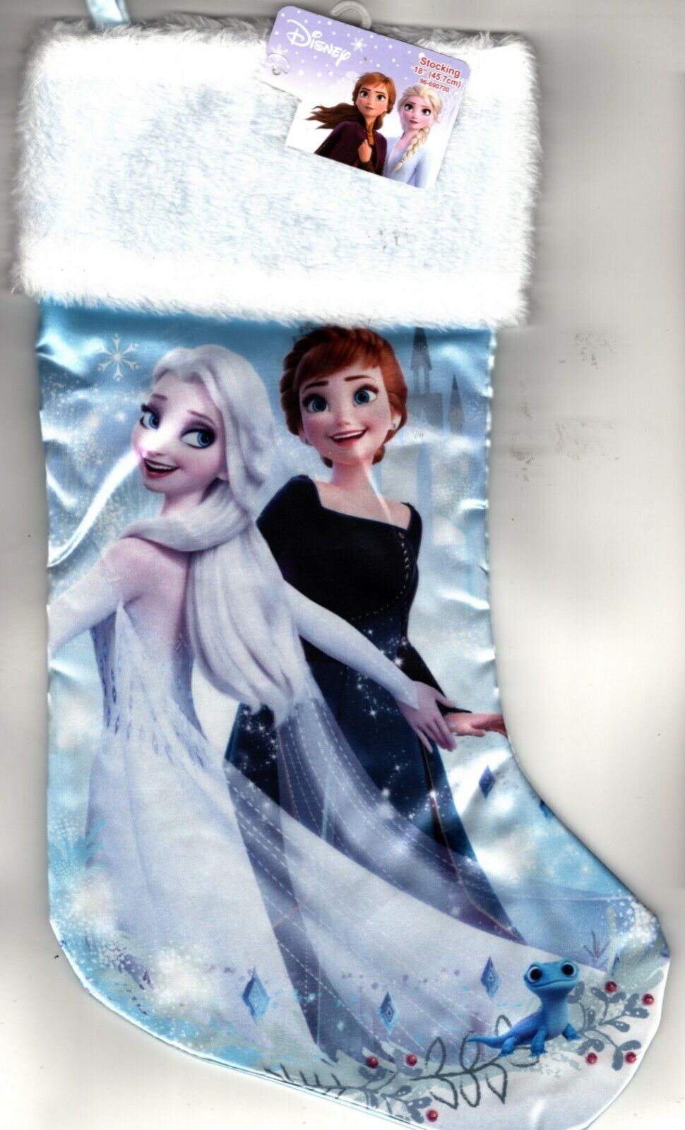 Disney Frozen - 18" Full Printed Satin Christmas Stocking with Plush Cuff