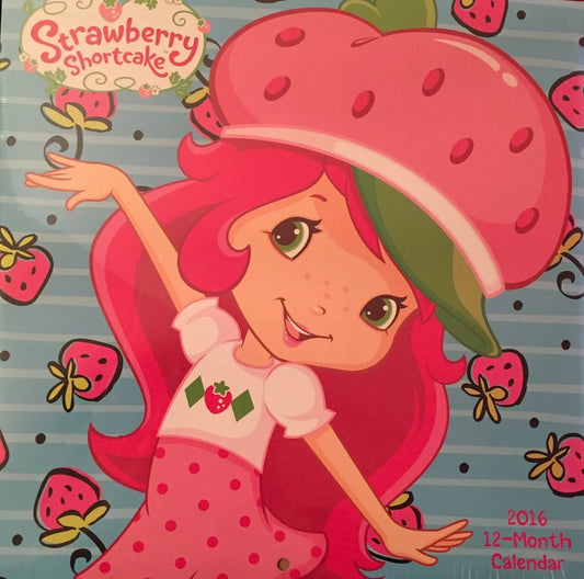 Strawberry Shortcake 2016 Square Wall Calendar