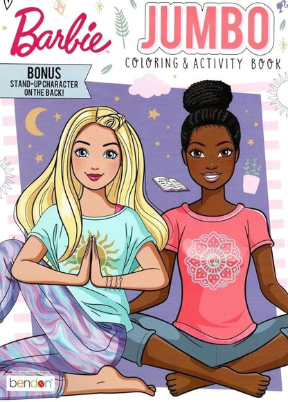 Barbie - Jumbo Coloring & Activity Book (Set of 2 Books)