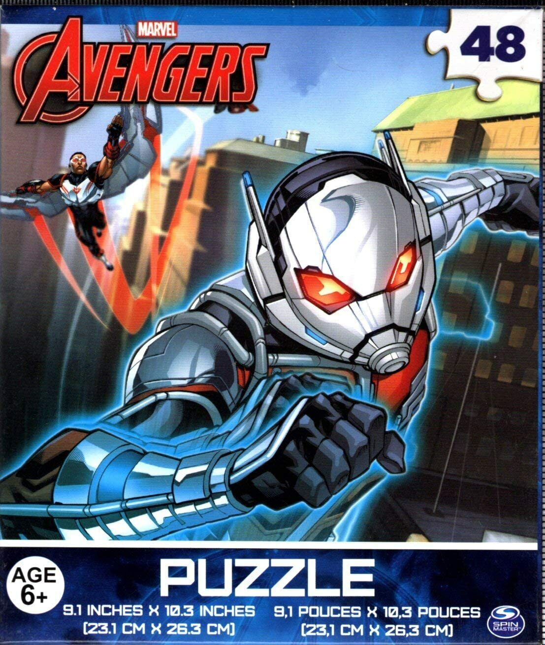 Avengers 48 Piece Jigsaw Puzzle Iron Man Hulk Captain America