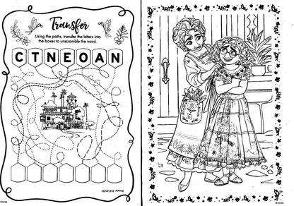Disney Encanto - Jumbo Coloring & Activity Book Book 80 pages + Award Stickers