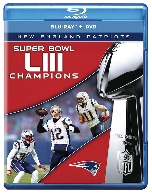 NFL Super Bowl LIII - New England Patriots [Blu-Ray Combo Pack] DVD