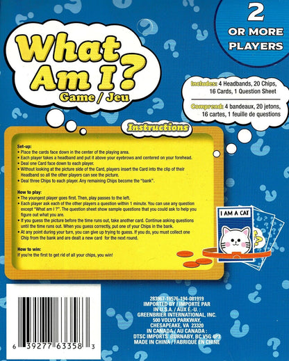 What Am I? - Classic Children Game