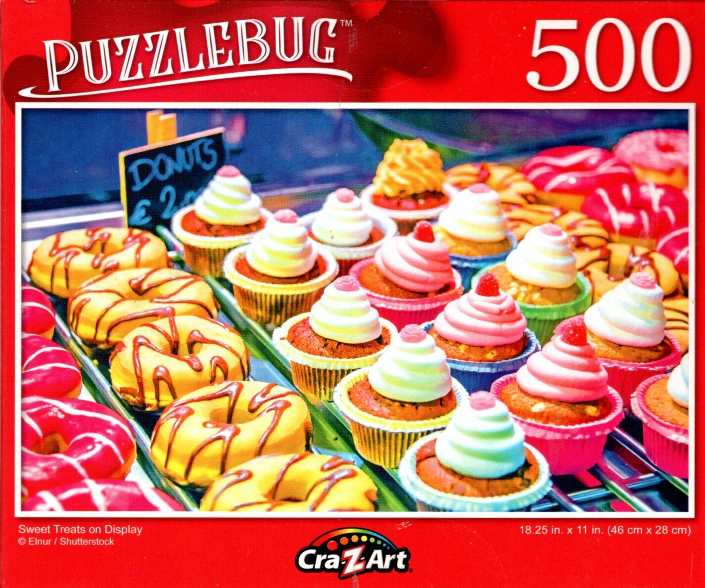 Cra-Z-Art Sweet Treats - Sweet Treats on Display - 500 Piece Jigsaw Puzzle