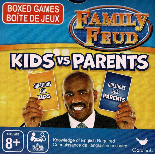Family Feud KIDS VS PARENTS Trivia Box Card Game. BRAND NEW! 54 CARDS