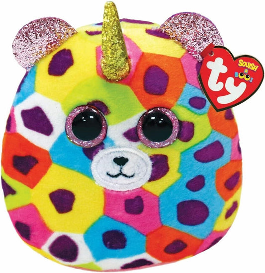 Ty Mini Squish-a-Boo´S Leopard -giselle- 3 5/16in