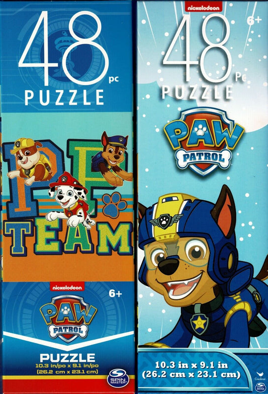 Nickelodeon Paw Patrol - 48 Pieces Jigsaw Puzzle v5 (Set of 2)
