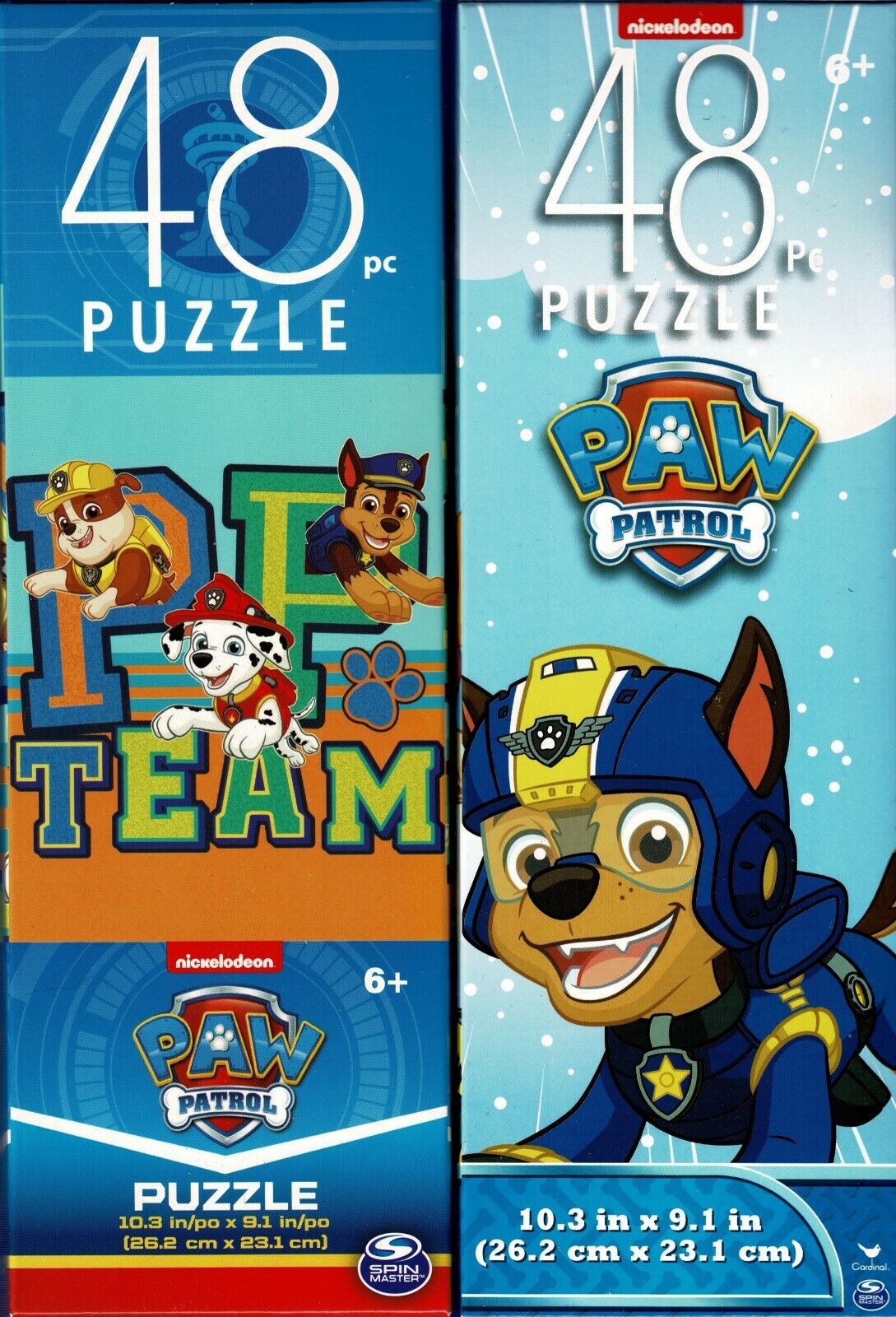 Nickelodeon Paw Patrol - 48 Pieces Jigsaw Puzzle v5 (Set of 2)