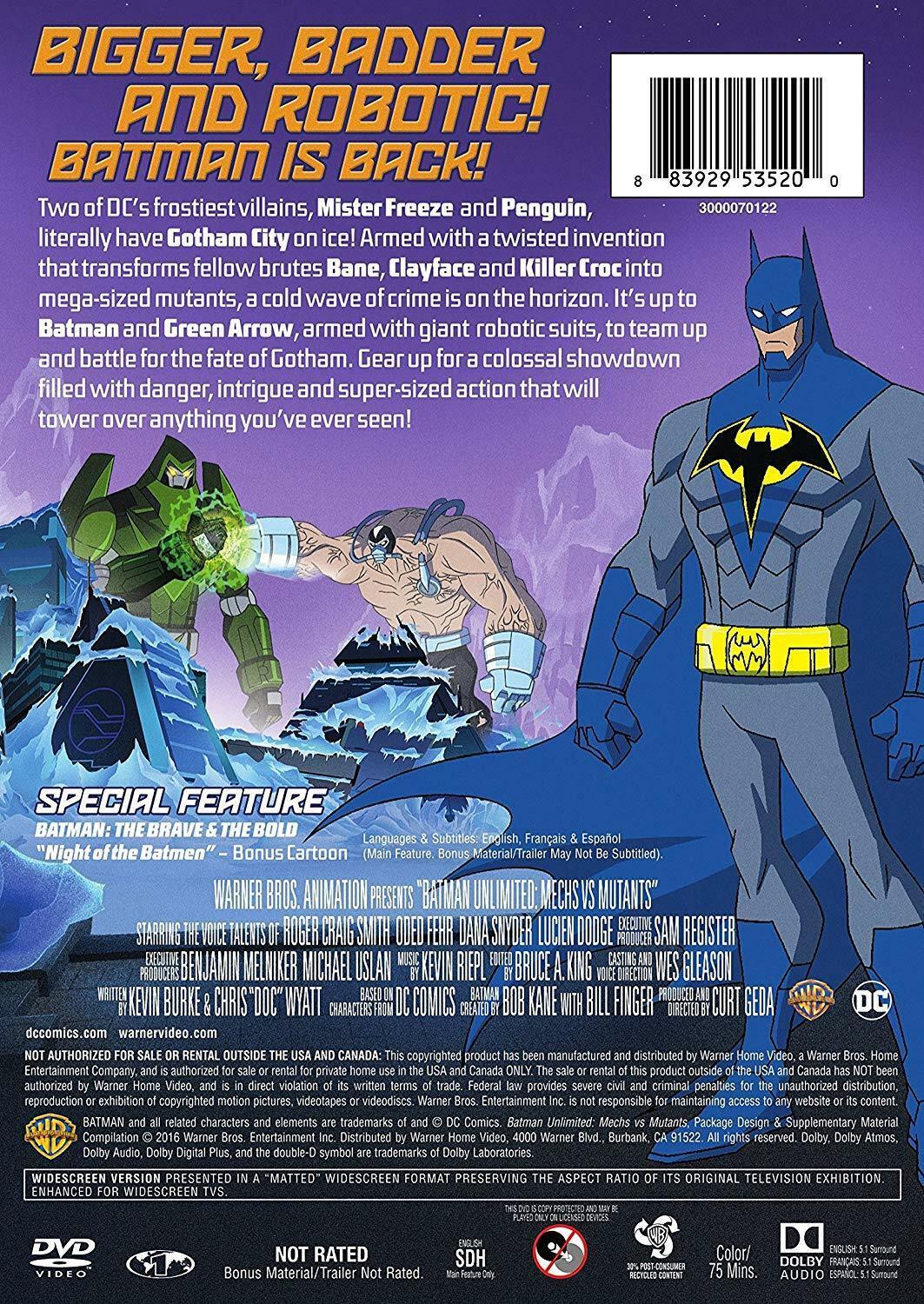 Batman Unlimited: Mechs vs. Mutants (DVD)