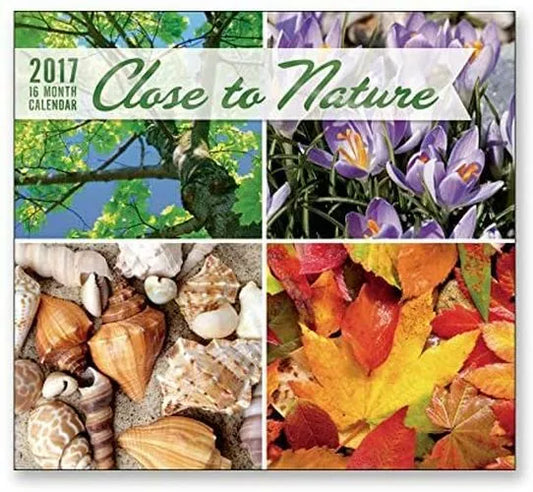 16 Month Wall Calendar 2018 - Close to Nature