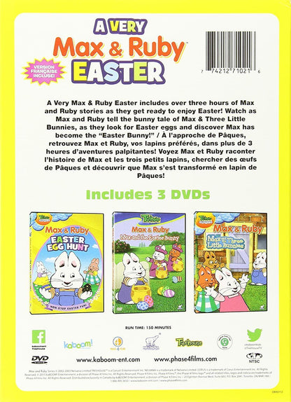 A Very Max & Ruby Easter: Easter Egg Hunt. DVD