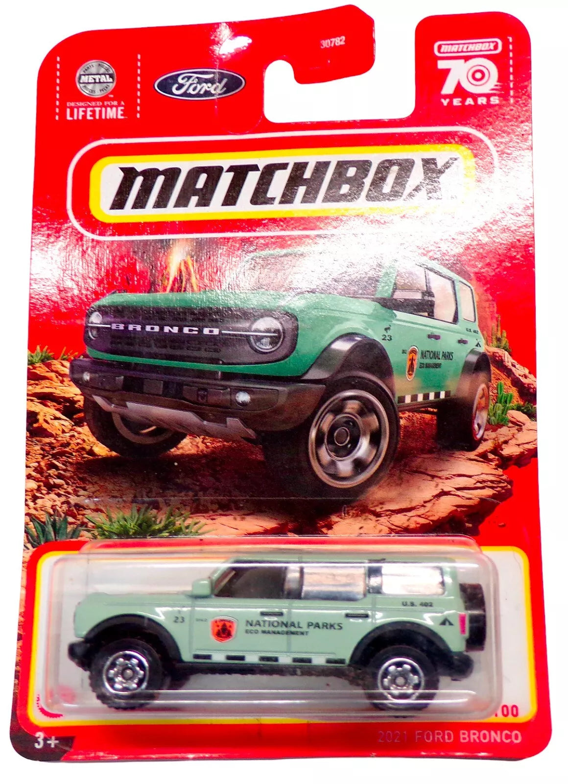Matchbox 2021 Ford Bronco Green