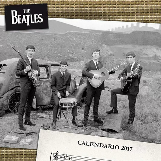 The Beatles Spanish 2017 16 Month Wall Calendar 12x12