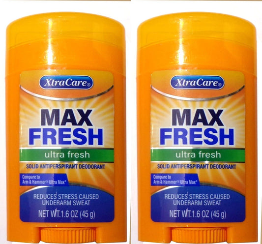 Extra Care Antiperspirant Deodorant Max Fresh Ultra Fresh 2.0 oz (Set of 2)