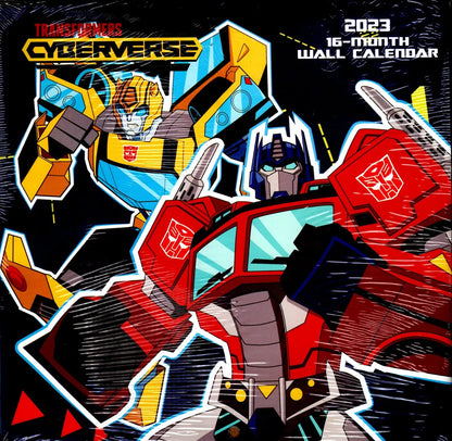 Transformer Cyberverse - 16 Month 2023 Wall Calendar