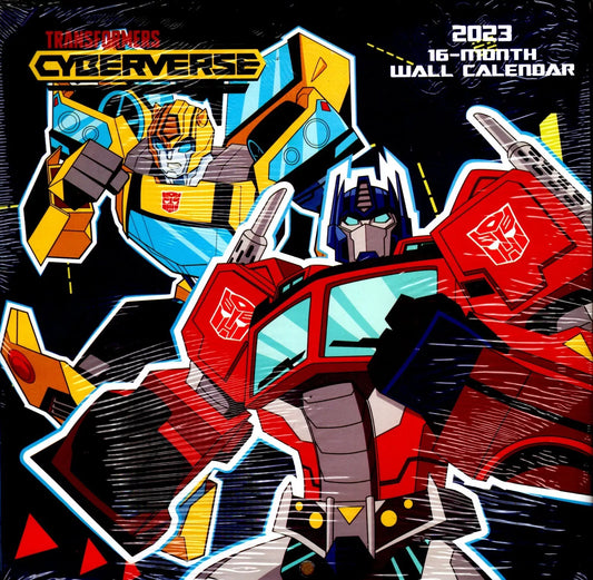 Transformer Cyberverse - 16 Month 2023 Wall Calendar