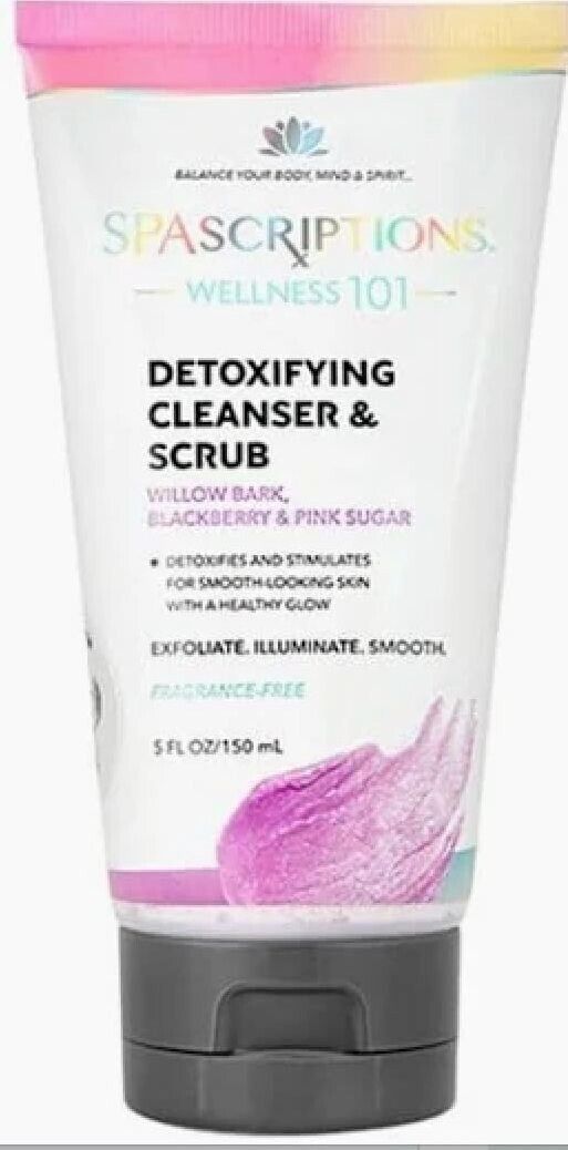SpaScriptions WELLNESS 101 Detoxifying Cleanser & Scrub 5Fl Oz