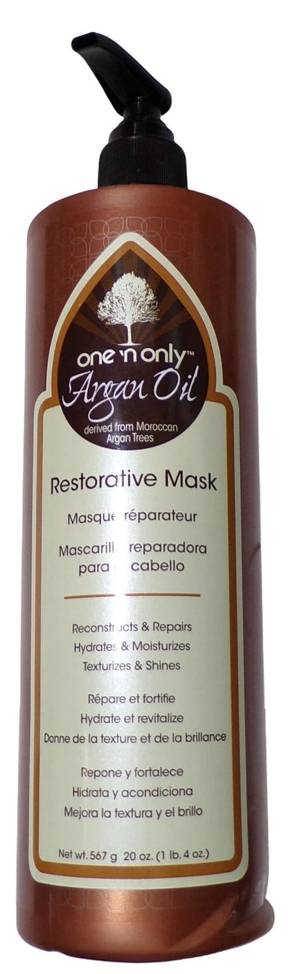 One n Only Argan Oil Strengthening Restorative Mask & Hydrating Mask Set of 3