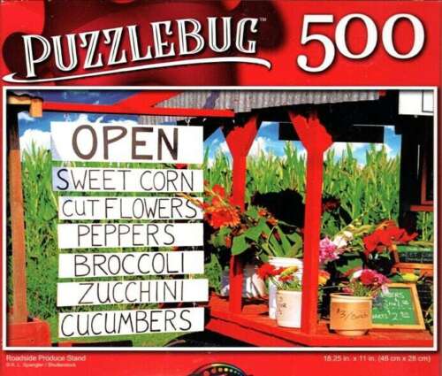 Road Side Produce Stand - 500 Pieces Jigsaw Puzzle