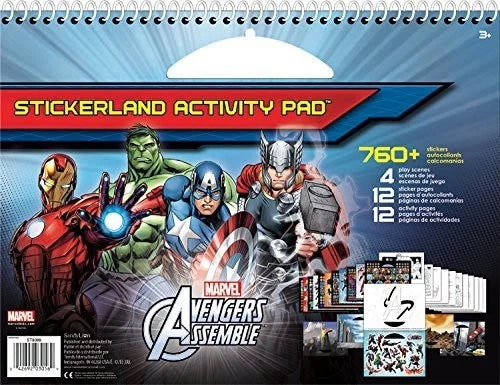 Trends International Avengers Giant Stickerland Pad