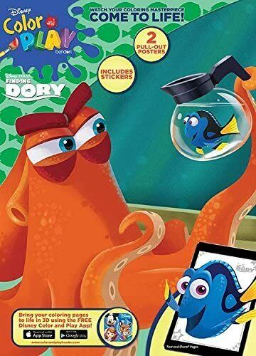 Bendon Finding Dory Color & Play Ultimate Activity Book with Stickers