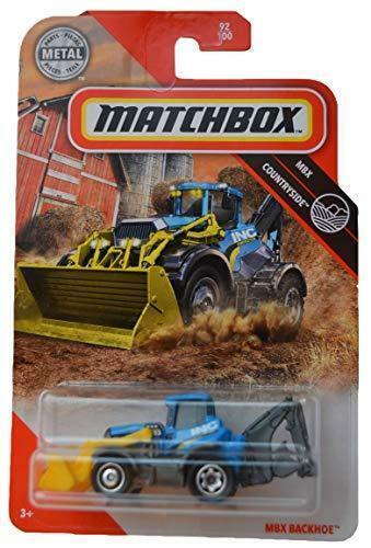 Matchbox Countryside MBX Backhoe 92/100, Blue