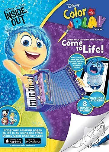 Disney Inside Out Color and Play Coloring and Activity Book