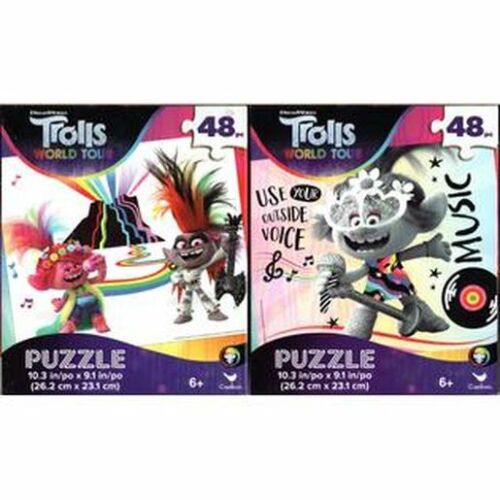 Trolls - 48 Pieces Jigsaw Puzzle (Set of 2)