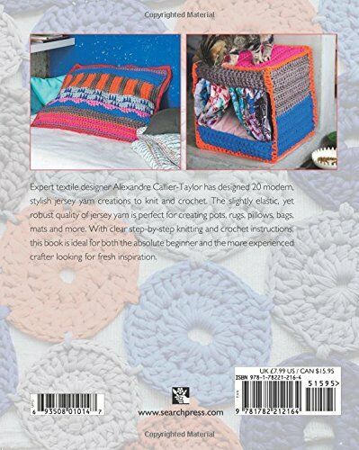 Jersey Yarn Creations: 20 projects to knit and crochet Paperback Book
