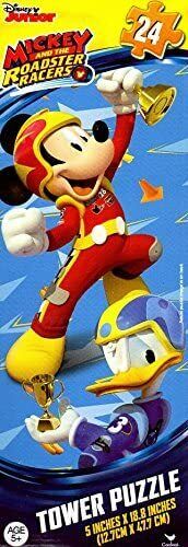 Cardinal Disney Mickey & The Roadster Racers - 24 Piece Tower Jigsaw Puzzle - v1