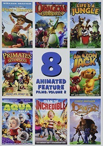 8 Animated Feature Films, Vol. 2 DVD