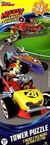 Cardinal Disney Mickey & The Roadster Racers - 24 Piece Tower Jigsaw Puzzle - v2