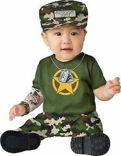 Private Duty Infant Army Costume - NWT 12-18 Months