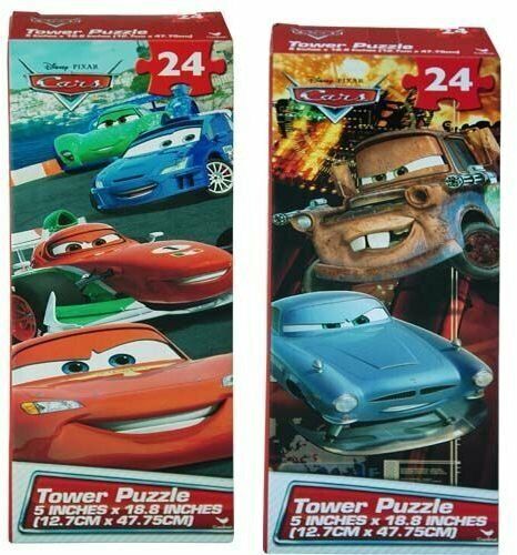 Disney Cars 2 24 Pc Tower Puzzle 2 Assorted. by DDI