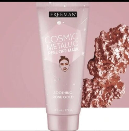 Freeman Cosmic Metallic Rose Gold Peel-Off Facial Mask (3 Pack)