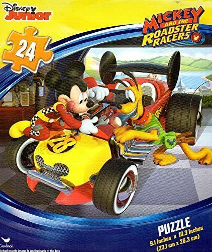 Disney Junior - Mickey and the Roadster Racers - 24 Puzzle - (Set of 2)
